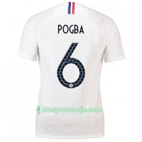 Francuska Dres Pogba 6 Ženska Gostujući Svjetsko prvenstvo 2018